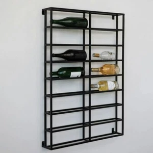 Wall Wine Rack, Wall Wine Racks for Wine Bottles, 16 Bottles - Picture 1 of 2