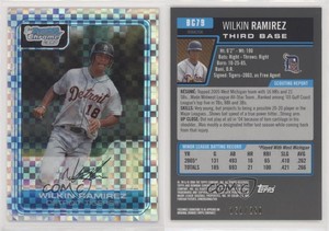 2006 Bowman Chrome Prospects X-Fractor /250 Wilkin Ramirez #BC79 Rookie RC