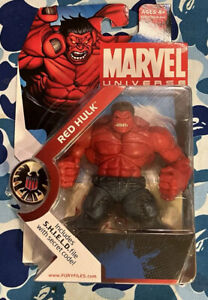 NEW 2010 HASBRO Marvel Universe Red Hulk #028!!  FAST FREE SHIPPING!!!