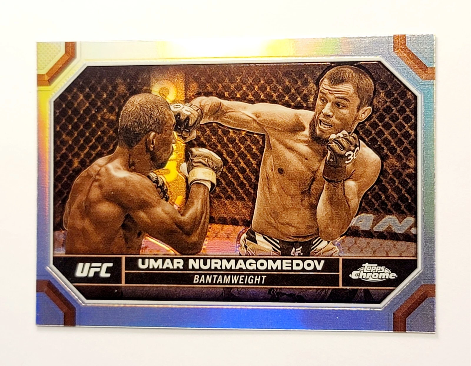 2024 Topps Chrome UFC Umar Nurmagomedov Sepia Refractor #189