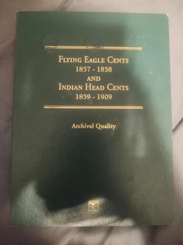 Flying Eagle/ Indian Head Penny Set Cover