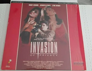 INVASION OF PRIVACY LaserDisc LD  1992  Rare Tested Jennifer O'Neil  rated R - Picture 1 of 6