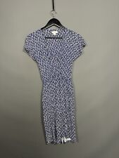 MONSOON WRAP Dress - Size UK8 - Blue - Great Condition - Women’s