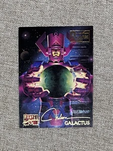1995 Fleer Marvel Masterpieces Comic Card Emotion Gold Foil #31 Galactus The End - Picture 1 of 9