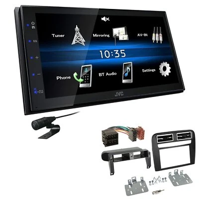 JVC Autoradio Touchscreen Bluetooth für Fiat Grande Punto 2005-2010 schwarz - Bild 1 von 4