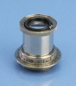 LEICA HEKTOR 50MM F2.5 NICKEL 11 O'CLOCK SM OBJEKTIV! SELTENER HEBEL & KEINE SERIE # WOW! - Bild 1 von 4