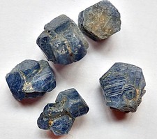 22.80 CTS NATURAL BLUE SAPPHIRE ROUGH RAW LOOSE GEMSTONE LOT. 