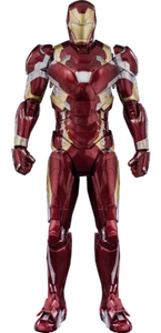 MARVEL The Infinity Saga Iron Man Mark XLVI 46 1/12 DLX Action Figure ThreeZero - Imagen 1 de 8