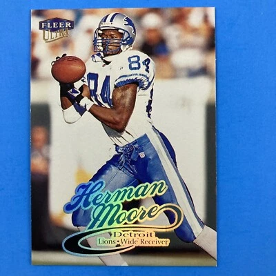 Herman Moore 1999 Fleer Ultra Card #127 NFL Detroit Lions - Image 1 of 2
