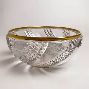 Vintage Baccarat Depose Crystal Bowl 8.25"d - Picture 1 of 15