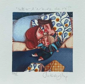 Tutto l'amore che c'è bimbo Federica Porro Opera STAMPA Fine art giclée Ed. Lim - Foto 1 di 1