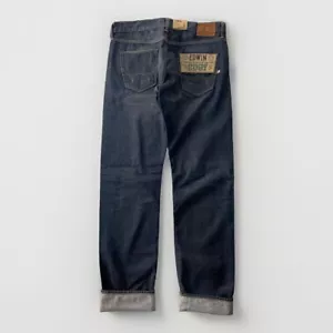 EDWIN ED-67 REGULAR ZEN GRIS ORILLO 11,25 oz AZUL SUCIO RECUBIERTO W32 L32 - Imagen 1 de 10