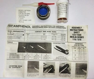 P/N M83723/14R1832N Connectors, Interconnects Aluminum, Nickel Plated - Picture 1 of 4