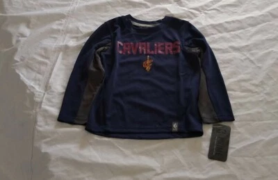 Camisa azul manga larga Cleveland Cavaliers NBA Prime Boy talla S-4 Foto 1 de 4