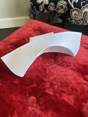 AUTHENTIC FLARE WING NURSE CAP OLD FASHION VINTAGE COSTUME HAT WHITE COTTON - Image 1 of 4