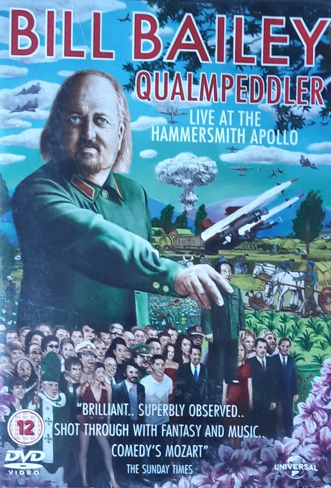 Bill Bailey: Qualmpeddler DVD (2013) Live at the Hammersmith Apollo **LIKE NEW** - Image 1 of 1