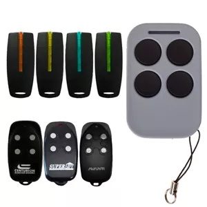 Compatible Superlift Avanti Garage Door Remote Control Transmitter Modern Black - Picture 1 of 6