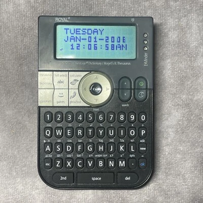 Royal Machines RP8s Electronic Dictionary Roget II Thesaurus American Heritage - Image 1 of 4