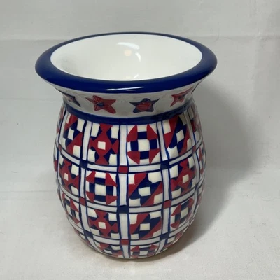 Calentador de cera/aceite acolchado americano vintage Partylite Foto 1 de 4