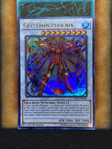 Bài Yugioh Chính Hãng ] Crystron Ametrix - INOV-EN045 - Super Rare 1st Edition I.42819886