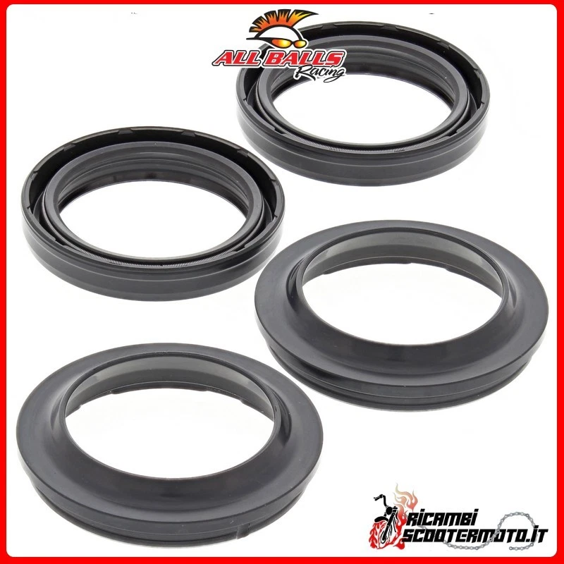 KIT PARAOLI E PARAPOLVERE FORCELLA ALL BALLS HONDA CB 650 SC NIGHTHAWK 1985 56-1 - Изображение 1 из 1