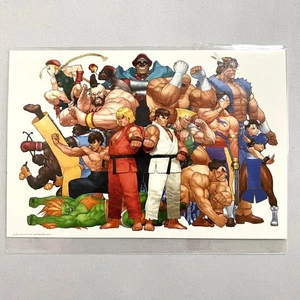 Capcom Street Fighter Exhibition Osaka Limited Group Art Postcard Japón - Imagen 1 de 1