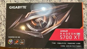 Gigabyte AMD Radeon RX 5700 XT Gaming OC 8GB GDDR6 - Picture 1 of 6