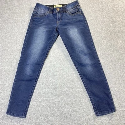 Jeans Democracy Jegging para mujer 4 azul tecnología Ab ajustados tiro bajo informales denim Foto 1 de 4