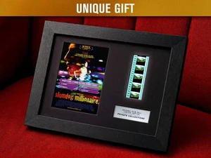 SLUMDOG MILLIONAIRE (2008) Certified 35mm Film Cells in an LED Backlit Frame - Picture 1 of 10