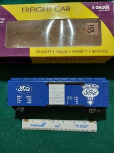 K-LINE S GAUGE #K511-001 FORD BOX CAR - Picture 1 of 5