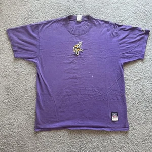 Vintage Minnesota Vikings Kurzarm Shirt Reebok NFL gesticktes Logo XL - Bild 1 von 8
