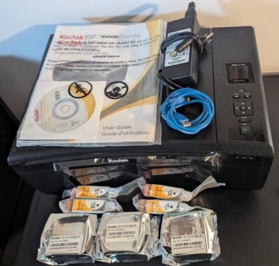 Impressora Kodak e cartuchos de tinta - Leia a descrição do produto para precisão dos itens. - Imagem 1 de 4