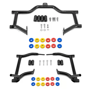 Front Engine Guard / Rear Saddlebag Crash Bar for Harley Electra Glide 2009-2024 - Bild 1 von 13