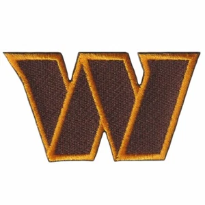 20 pcs Washington Commanders Football Size 3.1"x1.7" Sew Iron on Patch Craft DIY - Picture 1 of 10