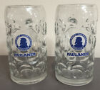 Paulaner Munchen - Beer Steins - Set Of 2 Steins Vintage
