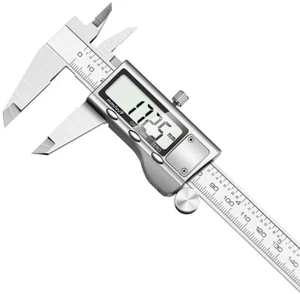 6" Digital Calipers -All Stainless Steel - Includes Case & Battery - Picture 1 of 5