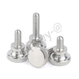Edelstahl Rändelschrauben Handgriff Knopfschrauben M2 M2,5 M3 M4 M5 M6 - Bild 1 von 5