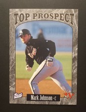 1997 Best Carolina League Top Prospects Mark Johnson #26 Winston-Salem Warthogs 