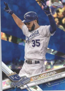 ERIC HOSMER 2017 TOPPS CHROME SAPPHIRE EDITION #676 ONLY 250 MADE - Picture 1 of 2