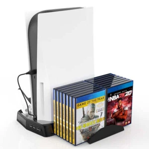 Vertical Stand with 2 Controller Charging Dock Cooling fan - Picture 1 of 4