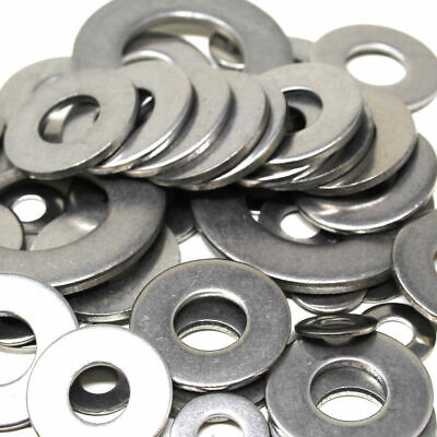 M4 M5 M6 M8 M10 FORM C Flat Washers Wider Large GREAT QUALITY FREE POSTAGE !! • 1.20£