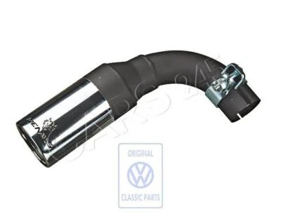 Tubo de escape trasero izquierdo original Volkswagen NOS Beetle 1C1 1C9 9C1 9G1 1C9253681 Foto 1 de 2