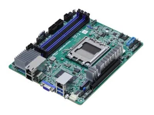 ASRock Rack AM5D4ID-2T/BCM Deep mini-ITX Server Motherboard AMD Ryzen 7000 AM5 - Picture 1 of 4