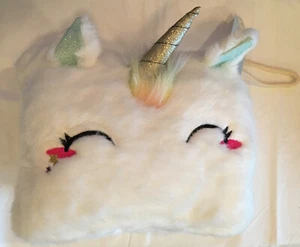 Cat & Jack Unicorn Winter Accessories Warm Plush Hand Warmer for Girls - Picture 1 of 4