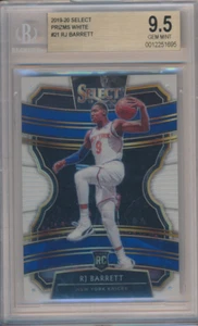 Panini Select RJ Barrett White Prizm 2019-20 radiocontrol 21 #98/149 BGS 9,5 - Imagen 1 de 2