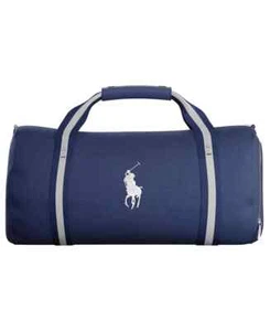 RALPH LAUREN Fragrance GWP Navy Blue DUFFLE Bag POLO PONY Gym NEW ~ FREE SHIP! - Picture 1 of 16