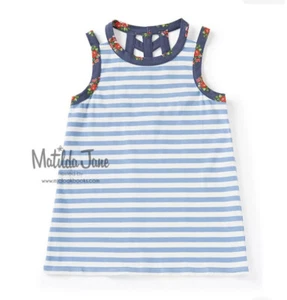 NWT Matilda Jane 435 Girls Achieving Goals Tank Brilliant Daydream Size 12 - Picture 1 of 4