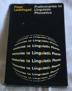 Preliminaries to Linguistic Phonetics by Peter Ladefoged 1973 Hardcover Book - Imagen 1 de 10