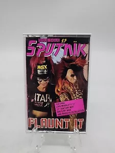 Sigue Sigue Sputnik Flaunt It Cassette Tape Emo Goth Musik 1986 ~ KLINGT SUPER - Bild 1 von 3