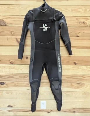 Traje de neopreno completo para hombre Scubapro Everflex CZip 5/4 5 mm MT medio alto buceo surf Foto 1 de 4